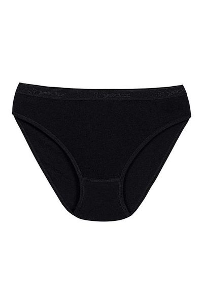 YILDIZ 12 τεμάχια Ribana Bikini Panties Μαύρο 3710