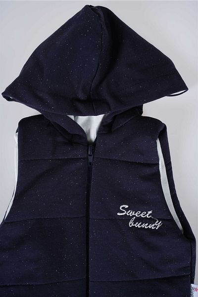 MİNİKO KİDS Hooded Zippered Baby Cotton Vest