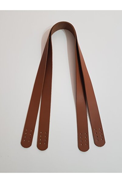 Desaryou Taba Gerçek Deri Çift Çanta Sapı 2.5 Cm X 70 Cm