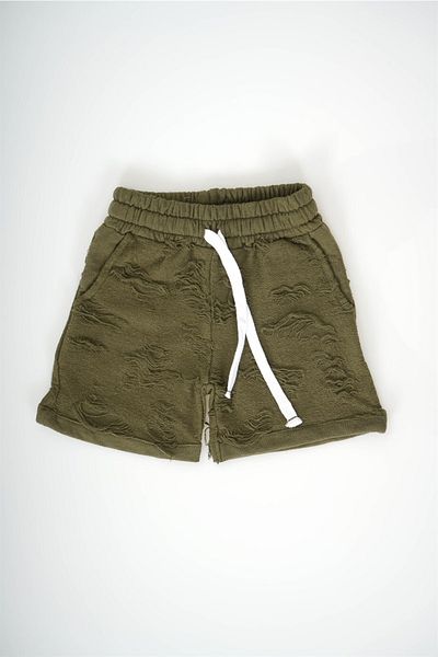 MİNİKO KİDS Pantaloni scurți din bumbac model rupt pentru fete