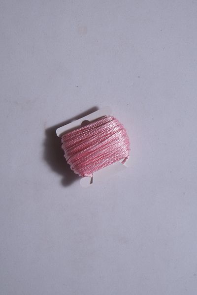 Eskişehir hobi sanat 10 μέτρα Λεπτό Microcord Σχοινί Αλεξίπτωτου Πέρλα Ροζ Χρώμα Κολιέ Βραχιόλι Σχέδιο Κοσμήματα Σχοινί