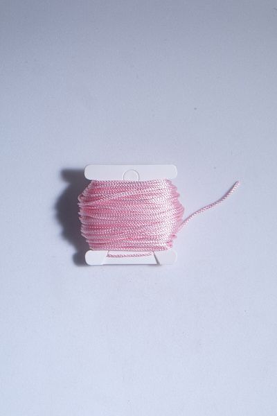 Eskişehir hobi sanat 10 μέτρα Λεπτό Microcord Σχοινί Αλεξίπτωτου Πέρλα Ροζ Χρώμα Κολιέ Βραχιόλι Σχέδιο Κοσμήματα Σχοινί