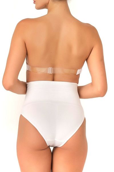 by İGP Corset alb pentru femei cu talie joasă pentru chiloți dublu