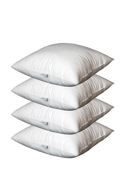 OSOS Silicone Fiber Inner Filling Throw Blanket 45x45cm (4 PCS)