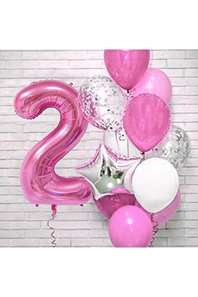 Mini Parti مجموعة بالونات فوشيا عتيقة من Mini Party Store 2