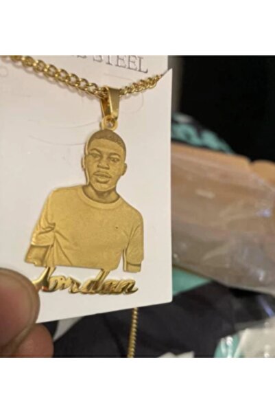 GÜMÜŞ Isimli Ve Fotolu Kolye