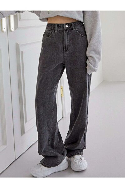 Ramrod Carolina Women's Non-Fading Smoked Wash High Waist Wide Leg Jeans Palazzo Jeans