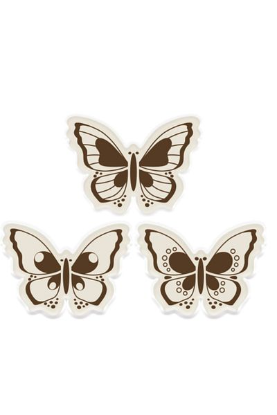 Dr. Gusto Gusto Decor - Chocolate Butterfly Design