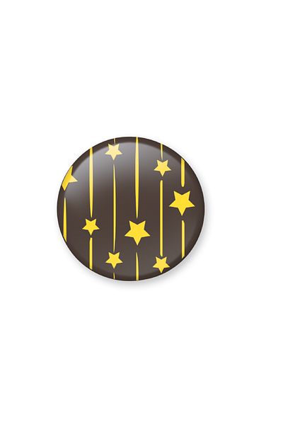 Dr. Gusto Gusto Decor - Chocolate Round Design