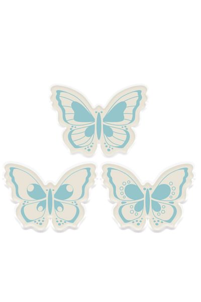 Dr. Gusto Gusto Decor - Chocolate Butterfly Design