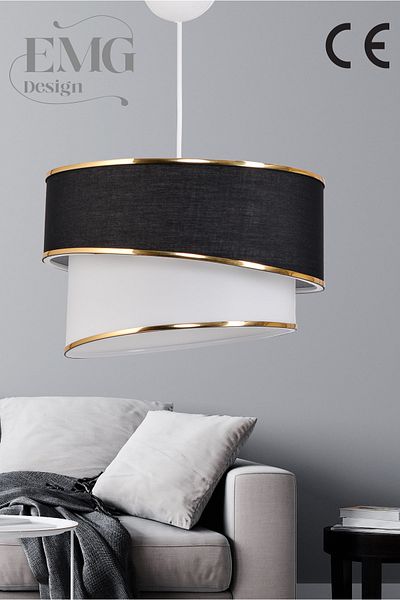Emg DesiGn Fabric Galaxy Modern Cake Chandelier Bedroom Kids Room