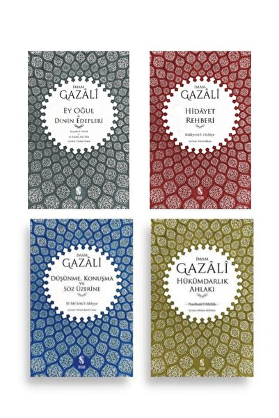 İnsan Yayınları Gazali Kitapları 4'lü Set - Hidayet Rehberi - Hükümdar Ahlakı...