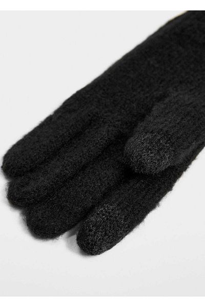 MANGO Woman Handschuhe aus Gummistrick
