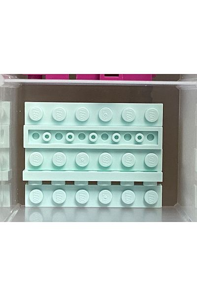 LEGO Original Moc Custom Accessory Creator Plate 1 X 6 Flat Brick Water Green 4 Pieces Will Be Sent