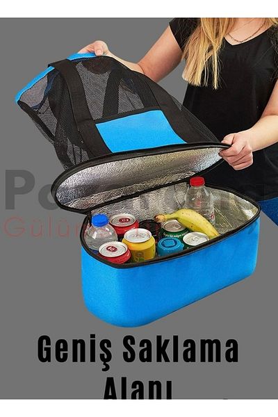OverPazar Τσάντα παραλίας Blue Cooler - Pazarana