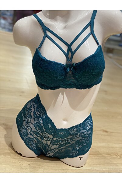 TuncayLea مجموعة مبطنة باللون الأخضر من Merti