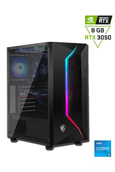 MSI Intel Core I5 13400f / Rtx3050 Ekran Kartı / 16gb Ddr4 3200mhz / 500gb 33...