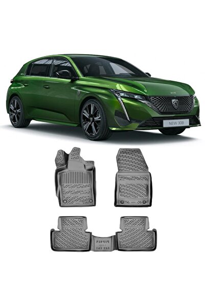 Bod Peugeot 308 3d Havuzlu Paspas 2022-sonrası
