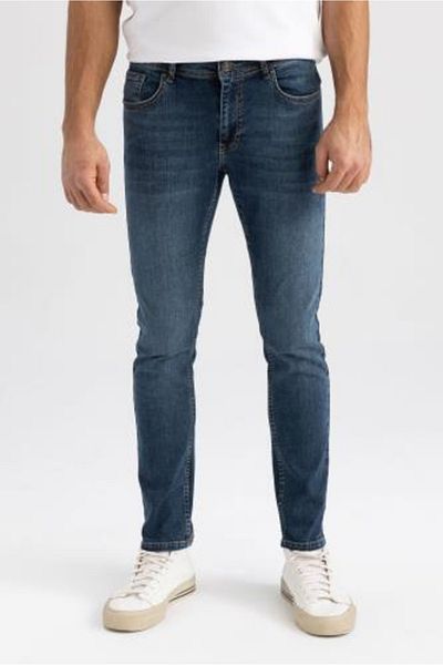 DeFacto Carlo Skinny Fit Extra Slim Fit Normal Μέση Εξαιρετικά στενό τζιν παντελόνι