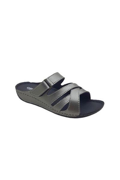 CHOPPER Papuci anatomici pentru femei Orthopedix 20444 cu bandă încrucișată cu velcro