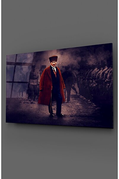 TAULART Pictură pe sticlă a lui Mustafa Kemal Paşa