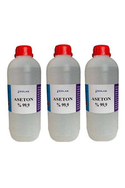 Edlab Saf Aseton % 99.9 3 Litre