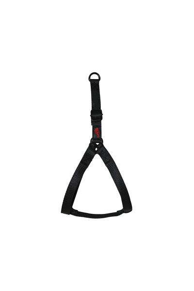 Natura Pet Natura Basic Yumuşak Göğüs Tasması Siyah L