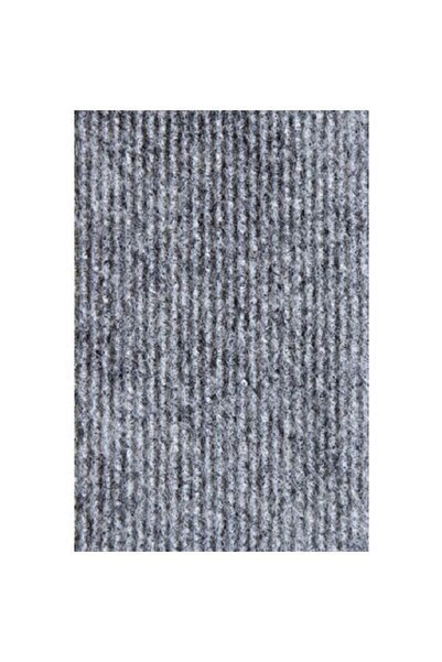 ünal file 1x 1 Metre Halıfleks Gri Renk Rip Halı Duvardan Duvara Halıfileks