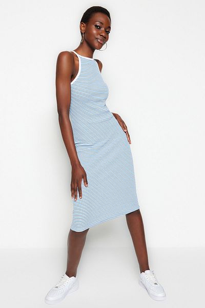 Trendyol Collection Kleid - Blau - Bodycon