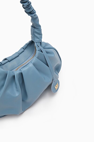 Levidor Büzgülü Kol Çantası - Bebe Mavisi