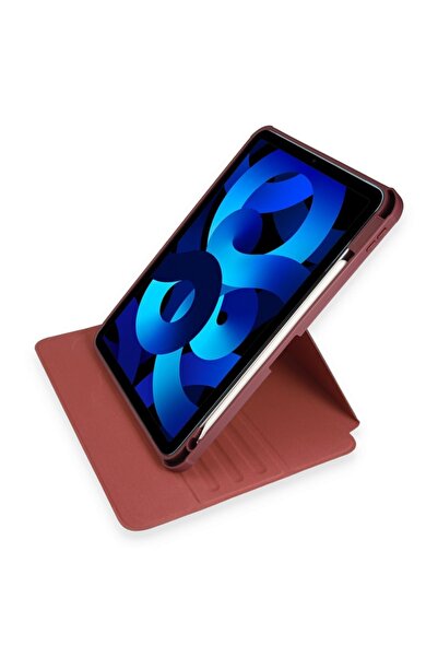 TEKNETSTORE Apple Ipad Pro 4th Generation M2 Chip 2022 11 Inch Tablet Compatible 360 Rotatable Stand Case with Pen Compartment