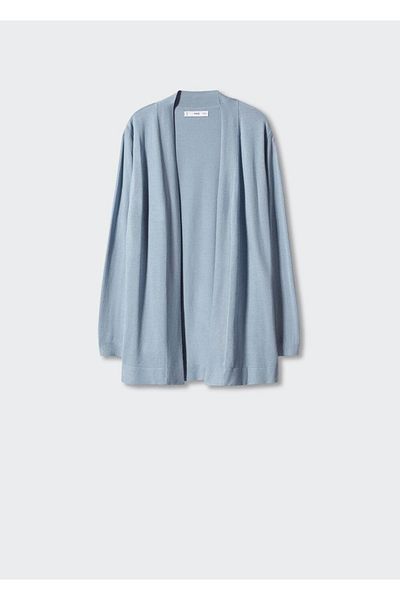 MANGO Woman Cardigan din tricotaje fine