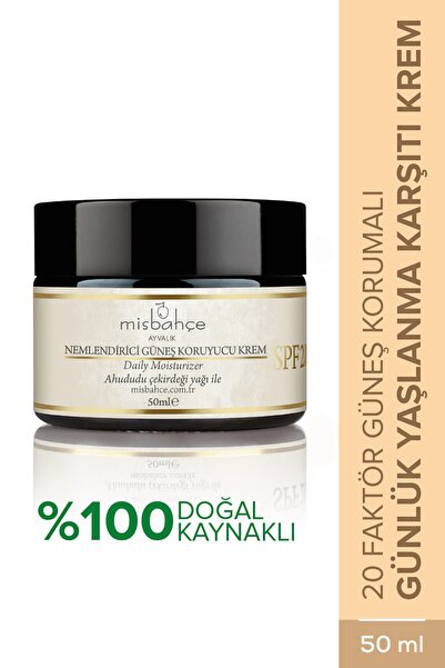 MİSBAHÇE Nemlendirici Güneş Koruyucu Krem Spf 20