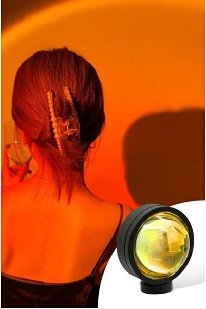 Realx Gün Batımı Efektli Fotoğraf Çekim Işığı / Sunset Lamp / Projeksiyon Lambası