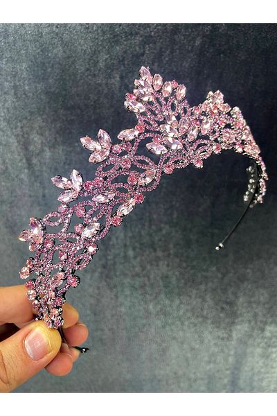 Hobigram Pink Melissa Model Henna și Coroana Miresei – Coroană