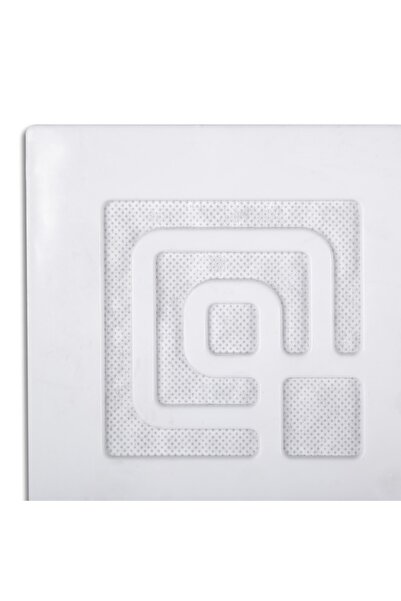 METE PANEL Dekoratif Yonca Desen 6m2 30x30 Tam Takım Beyaz Renk