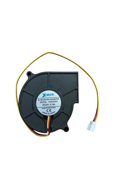 Arduino 75x75x30mm Snail 24v 0.15a 3p Xmer Fan