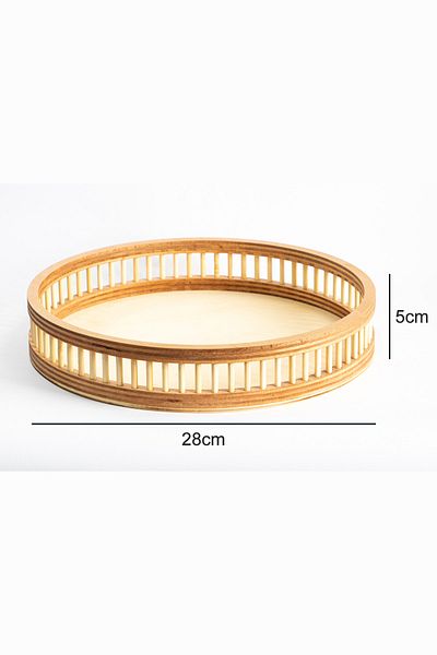 AHŞAP FABRİKASI Bamboo Tray Presentation and Service