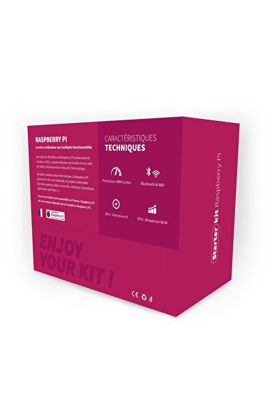 Raspberry Pi 3 Model A Starter Kit Adaptörsüz Pi 3a 3a Plus