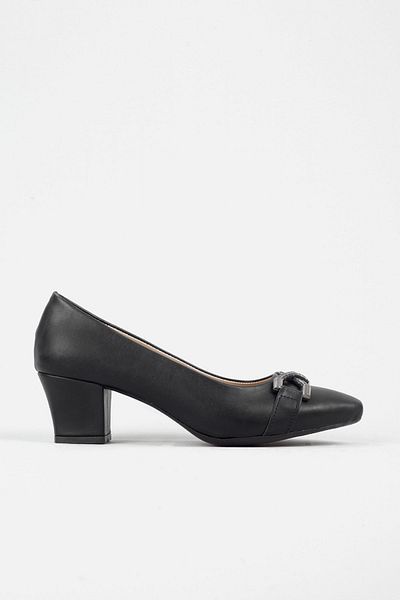Adım Adım Women's Black Classic Heeled Shoes