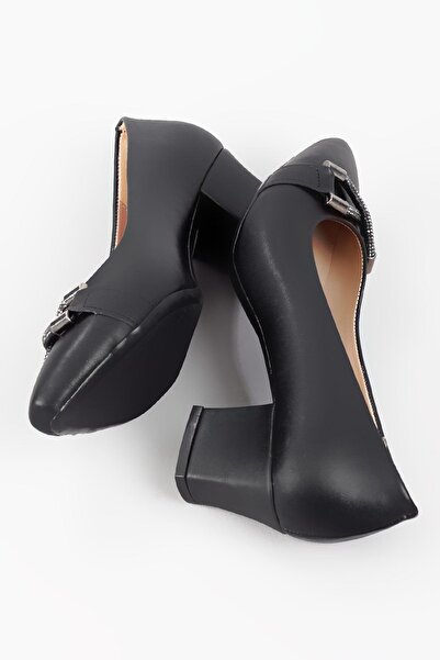 Adım Adım Жіночі чорні класичні туфлі на підборах