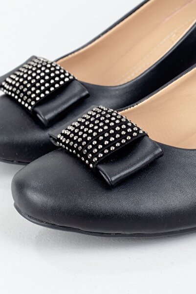 Adım Adım Women's Black Classic Heeled Shoes