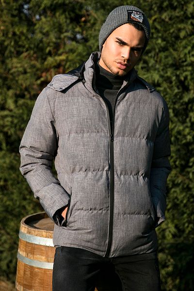 Buratti Water Resistant Regular Fit Removable Hooded Puffer Coat Men's Coat 584008