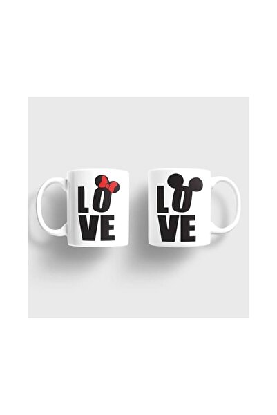 sıradışıhediyem أكواب Love Dear Couple (سيتم إرسال قطعتين)