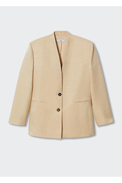 MANGO Woman Kumaş Blazer Ceket