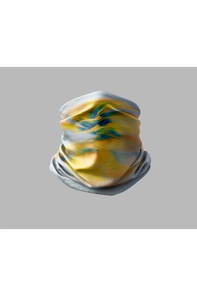 Buffalo طوق رقبة على شكل قناع راكب الدراجة النارية للجنسين، عبوة من 5 قطع