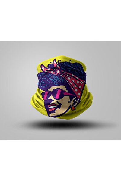 Buffalo Biker Buff Mask Neck Collar Outdoor Neck Collar Unisex Bandana Pack of 5