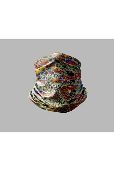 Buffalo Biker Buff Mask Neck Collar Outdoor Neck Collar Unisex Bandana Pack of 5