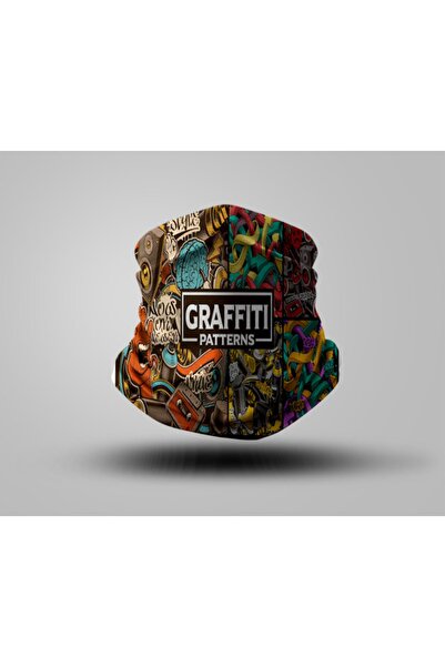 Buffalo Biker Buff Mask Neck Collar Outdoor Neck Collar Unisex Bandana Pack of 5