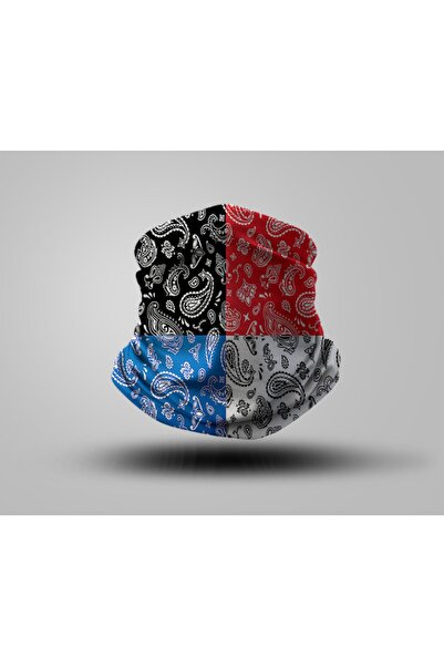 Buffalo Masca Buff pentru motociclist Guler pentru gât Guler pentru exterior Bandană unisex Pachet de 5